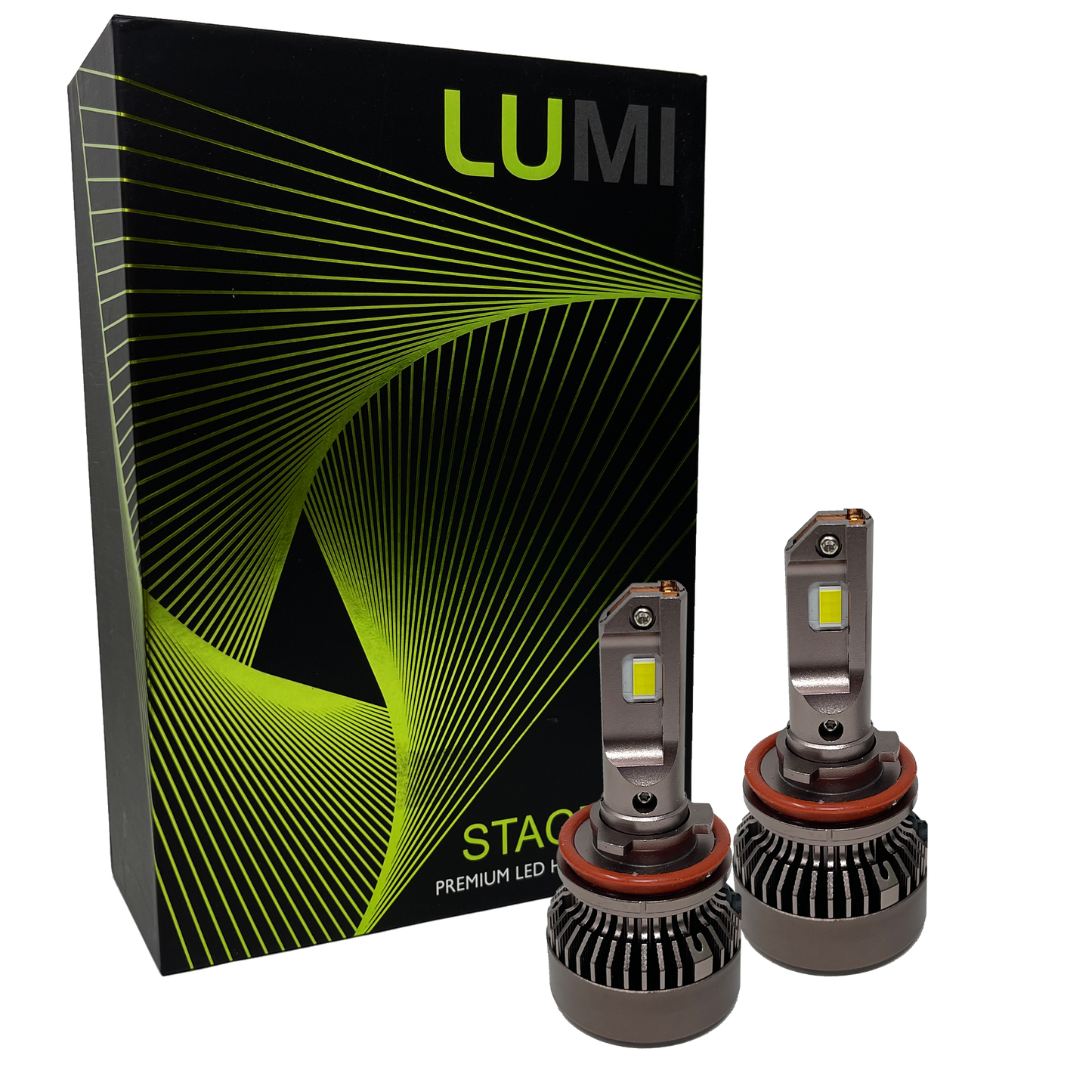 LUMI Stage 3 H11 LED Headlight Bulbs