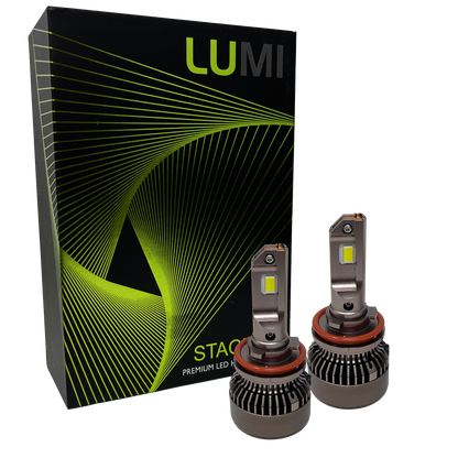 LUMI Stage 3 H11 LED Headlight Bulbs