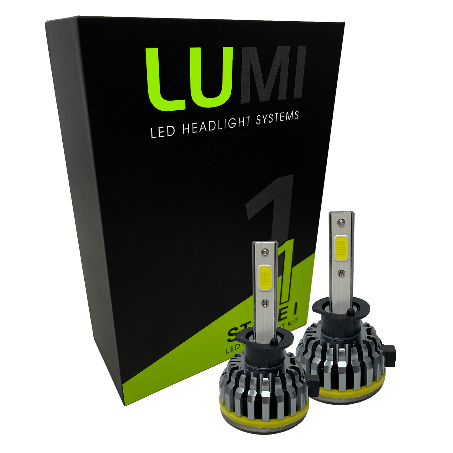 LUMI Stage 1 H1 LED Headlight Bulbs