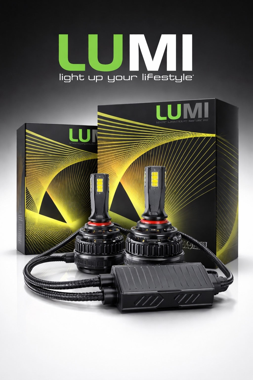 LUMI Stage 3 9005 LED Headlight Bulbs